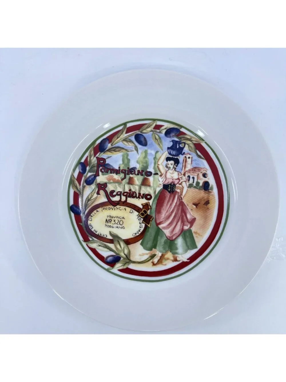 vintage restoration hardware cheese plate stilton brie emmental parmigiano